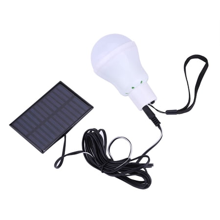 Lampe Solaire Portable 150lm LED 12 Led - Rechargeable USB - Camping Urgence - IP55