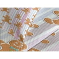 thumbnail image 4 of Ambesonne Gingerbread Man Quilted Bedspread Set 3 Pcs, Xmas Goodies, King Size, Multicolor, 4 of 5