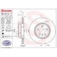 thumbnail image 2 of Par de DISCOS VENTILADOS 750I 2006 al 2008 BMW 4.8L V8 Traseros BREMBO ., 2 of 5