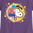 thumbnail image 3 of Peanuts - Snoopy Graffiti Peek - Toddler & Youth Girls Short Sleeve Graphic T-Shirt, 3 of 6