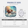 thumbnail image 3 of Fotbe Cloud Guinea Pig Juego de 2 Piezas de Parasoles para Parabrisas | Bloqueador Solar para Auto | Accesorios Plegables para Protección Solar Interior-Large, 3 of 6