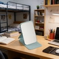 thumbnail image 6 of Leather Vintage Foldable Hand Mirror - Large Portable Makeup Mirror, Folding Cosmetic Mirror for Travel Vanity, Distressed Compact Mirror with Cover, 6 of 6