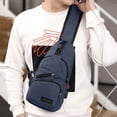 thumbnail image 4 of Sac de Poitrine en Tissu avec Port USB, Tissu Léger et Durable, 6 Poches, Sangle Réglable, pour Randonnée/camping/extérieur, Sans Batterie Externe Incluse, 4 of 6
