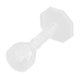 thumbnail image 3 of Crystal Table Lamp Bedside Bed Night Light Plastic Pretty Effects for Bedroom Home Pure White, 3 of 5