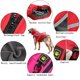 thumbnail image 4 of Abrigo impermeable para perros, chaqueta cálida de invierno, ropa para mascotas a prueba de viento, chaqueta para perros, atuendo para perros pequeños y medianos con orificio para arnés, 4 of 5