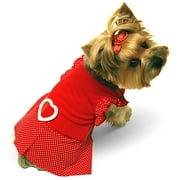 Red and White Polka Dot Dress