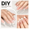 thumbnail image 7 of MelodySusie Medium Coffin Nail Tips, 300Pcs Clear Acrylic, Half Matte Full Cover Press on Nails for DIY Extension & Salon Use, 15 Sizes Pre-Shaped for Long-Lasting Manicure, 7 of 7
