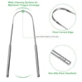thumbnail image 5 of Tongue Scraper Tongue Cleaner with Dental Floss Storage Box, Medical Grade Stainless Steel Tongue Scraper for Healthy Oral Care to Remove Tongue Coating and Bad Breath Suitable for Adults and Kids, 5 of 10