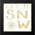 thumbnail image 2 of Shamp, Cindy 15x15 Black Modern Framed Museum Art Print Titled - Let It Snow, 2 of 5