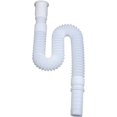 thumbnail image 1 of 1-1/4 Inch Angle Simple Flexible and Expandable Drain Pipe Tube S Trap, for Kitchen Bathroom Sink Sewer Basin, 1 of 5