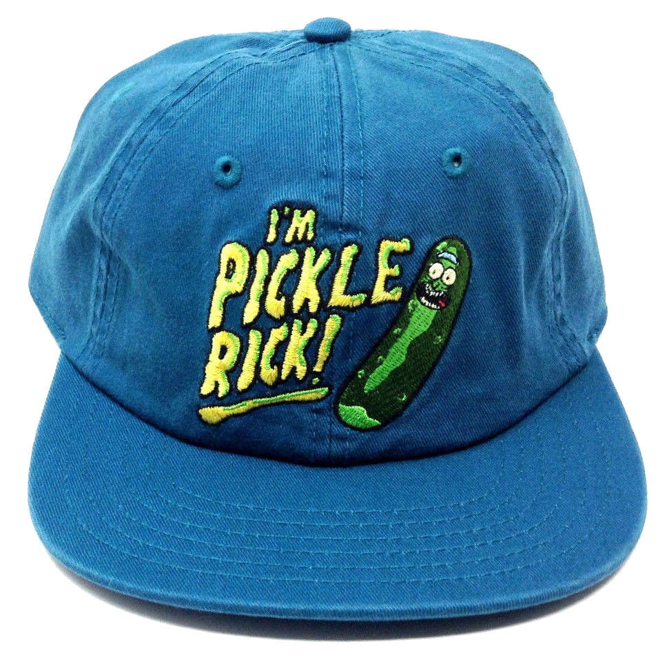 Pickle Rick Slouch Strapback Hat 
