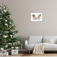 thumbnail image 2 of Stupell Industries Merry Christmas Seasonal Bicycle Graphic Art Gray Framed Art Print Wall Art, Design by Amanda McGee, 2 of 7