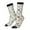 2 Black-1, variant on Funny Cat White Crew Socks for Men & Women, Breathable Casual Athletic Ankle Socks