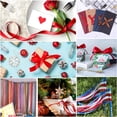 thumbnail image 2 of Elegant Satin Ribbon For Home Decor, 25Mm Wide Red Fabric Ribbon For Enhancing Your Living Space And Crafting Experiences, 2 of 5