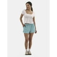 thumbnail image 2 of No Boundaries French Terry Shorts, 2'' Inseam, Women’s, 2 of 4