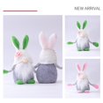 thumbnail image 3 of Gnomo De Conejo De Pascua De Peluche, Muñeco Sin Rostro De Peluche, Decoración Bonita Para El Hogar Para Bodas, Cumpleaños, Pascua Kearding HA046147-00, 3 of 6