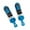 Blue, variant on Almencla 2Pcs 1:16 Hydraulic Front and Rear Shock Absorbers Accessories Durable Easy to Install Replacement for 16101 16104 RC Car Argent