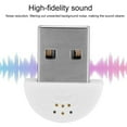 thumbnail image 4 of Mini Microphone Micro USB pour Ordinateur Portable/de Bureau PCS - Logiciel de Reconnaissance Skype/voix, Adaptateur de Récepteur Audio Sans Pilote pour MSN PC Notebook, 4 of 9
