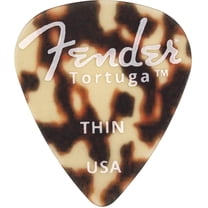 Fender Tortuga 351 Shaped Picks, 6-Pack, Thin