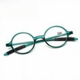 thumbnail image 1 of Gafas de lectura retro de montura completa, redondas, blancas, pequeñas, estilo literario fresco, espejo Prince, 1 of 1