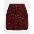 thumbnail image 6 of Scenario Women's and Women's Plus Corduroy Mini Skirt, 17" Length, Sizes 0-28, 6 of 7
