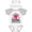 White & Heather w/ Ears, variant on Inktastic Fantasy Football Princess Girls Baby Bodysuit