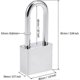 thumbnail image 2 of 40mm Padlock 4 Key,Long Shackle Diameter 6.5mm, 2 of 5