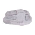 thumbnail image 2 of Pantuflas suaves de peluche afelpado Homehacks Gris T5, 2 of 5