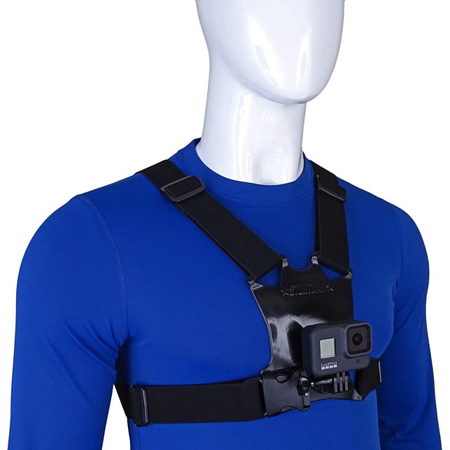 STUNTMAN Chest Mount with J Hook for GoPro and Other Action Cameras