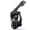 Black-L/XL, variant on GKV Full Face Snorkel Mask for Adults – Dual Breathing Channels, Dry Top System, Panoramic Clear View, Anti-Fog & Anti-Leak with Removable Camera Mount