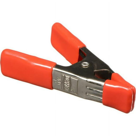 1.25 x 1 in. Steel Spring Clamp, Orange