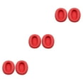 thumbnail image 4 of ZLight Coussinets d'Oreille Écouteurs Couleur Unie Coussin pour Protection Auditive Réduction de Bruit Remplacement pour W820BT Rouge 3Ensemble, 4 of 6