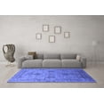 thumbnail image 3 of Ahgly Company Indoor Rectangle Oriental Blue Industrial Area Rugs, 7' x 10', 3 of 4