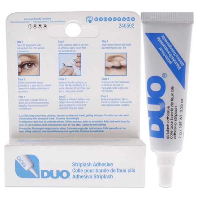 Make-Up Studio Pegamento de pestañas Pegamento semipermanente para pestañas Duo 0.25 oz Make-Up Studio Make-Up Studio Pegamento de pestañas 0.25 oz