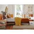 thumbnail image 6 of AFI Orleans Twin Solid Wood Low Profile Sleigh Platform Bed, Walnut, 6 of 13
