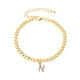 thumbnail image 1 of Xihbxyly Pulsera de Diamantes para Mujer, Accesorios de Vestir, Hebilla Abierta, Oro y Pulsera, 1 of 4