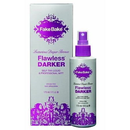 Black Self Cleaning Range - Fake Bake Flawless Darker, 6 Ounce