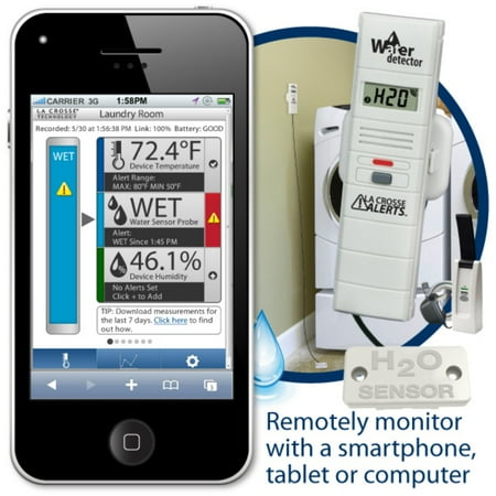 La Crosse Technology Remote Water Leak Detector