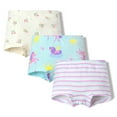thumbnail image 5 of BOBOGOJP Girls Underwear Cotton Toddler Girls Panties Cute Comfortable Little Girl Underwear Pack Soft Breathable Boyshorts Gray for Size 7-8 Years, 5 of 5