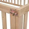 thumbnail image 6 of Full Size Wood Daybed Frame with Fence, Natural, 6 of 9