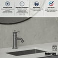 thumbnail image 6 of Karran Usa KBF470BG Vineyard 1.2 GPM Single Hole Bathroom Faucet - Gold, 6 of 7