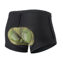 Men's Cycling Underwear Padded Bike Shorts MTB Liner Bicycle Undershorts Biking Underpants Breathable,L