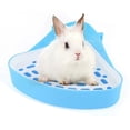 thumbnail image 5 of Triangle Potty Trainer Corner Bunny Toilet Guinea Pig Litter Bedding Plastic Box Pet Pan Small Pet Triangle Basin for Rabbit Chinchilla Hamster Ferret Small Animal, 5 of 7