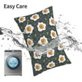 thumbnail image 6 of Salouo Cute Poached Eggs Pattern Pillow Cases,1PC Pillow Covers with Envelope Closure Decorative Pillow Case for Bed Couch,Pillows Not Included-14"x20", 6 of 6