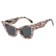 thumbnail image 5 of Gafas de sol de moda Hugo para hombres y mujeres Ligeras y duraderas Marrón claro, 5 of 10