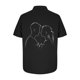 thumbnail image 5 of Mens Manga Corta Botón Abajo Camisas, Cuello de Vuelta Impresa Blusa, Top de Verano de la Moda Casual, 5 of 9