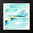 thumbnail image 2 of Vess, June Erica 15x15 Black Modern Framed Museum Art Print Titled - Liquid Shoreline IV, 2 of 5