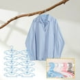 thumbnail image 4 of Miogawg 10 Pcs Kids Clothes Hangers, Non-Slip Plastic Kids Hangers For Closet, Adjustable Infant Toddler Clothes Hanger, Durable Nursery Organizer For Newborn Children, 4 of 5