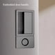 thumbnail image 3 of Cerradura Magnética Minimalista de una Sola Lengüeta, con Cerradura Oculta, para Puerta de Dormitorio, Interior, Llave Oculta, Manija Negra, B, 3 of 5