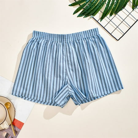 Valueadd Womens Boxer Shorts Casual Summer Cotton Pajama Lounge Sleep Pj Gingham Plaid Shorts Y2K Beach Bottoms